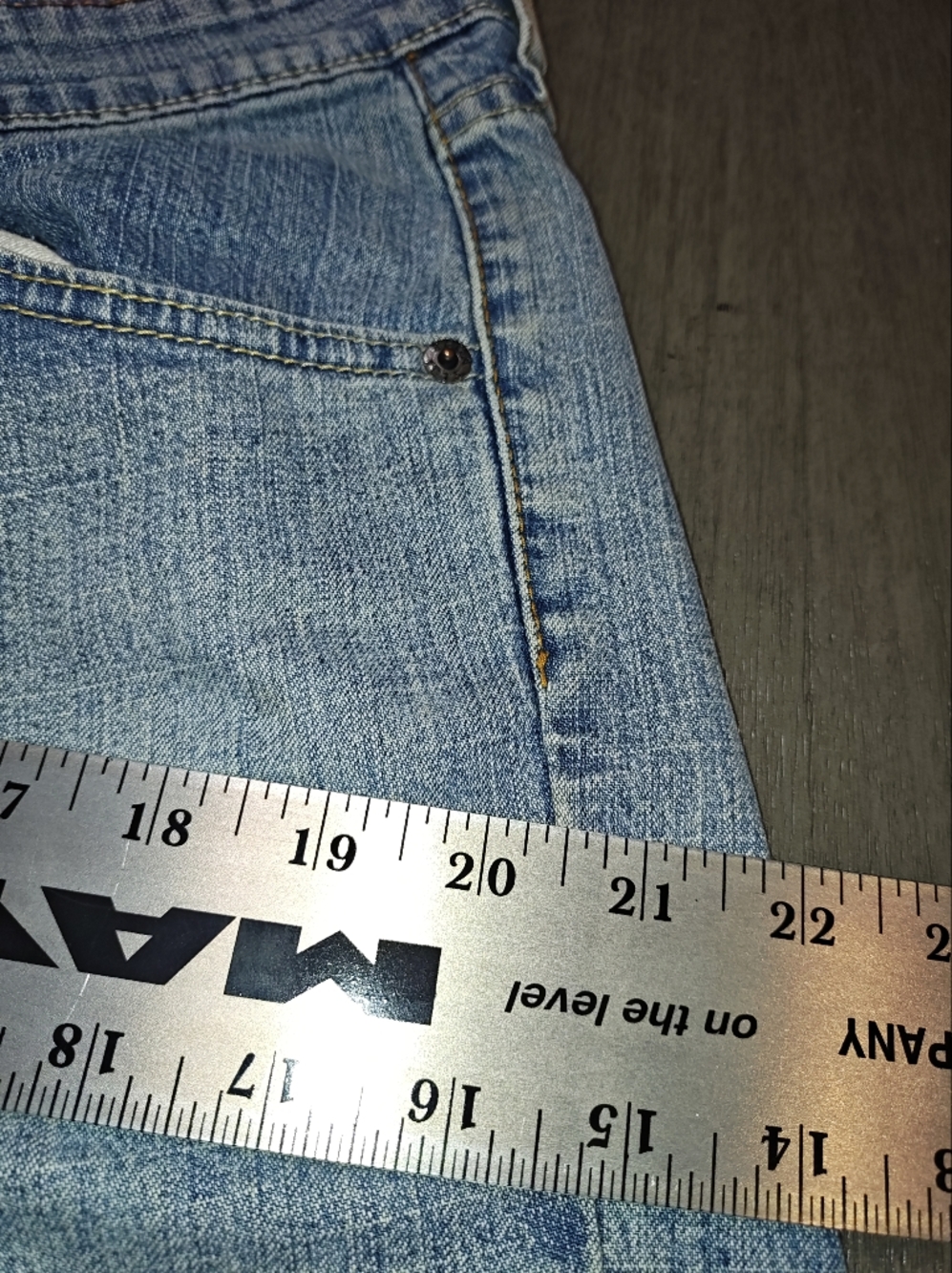 Levi Strauss & Co. signature Women's stretch low rise bootcut blue... - Picture 7 of 13
